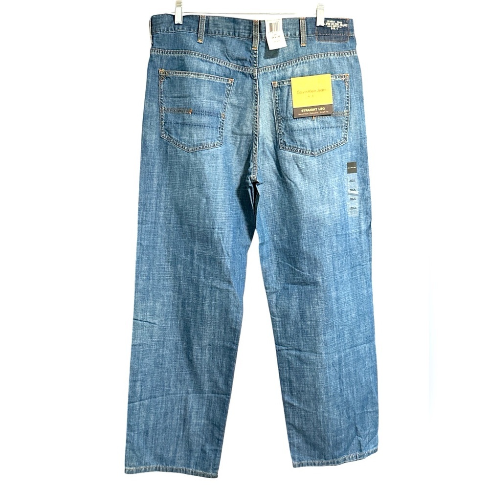 NWT, Calvin Klein Men's Blue Jeans 36 X 30